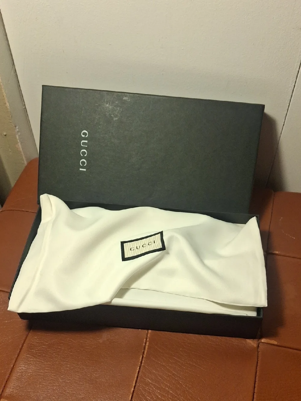 Gucci Metallic Taupe GG Zip Around Wallet - Metallic Beige - Picture 8 of 12